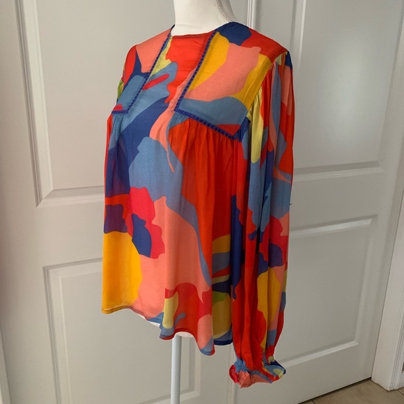 Anthropologie Miranda Peasant Blouse - Picture 8 of 13